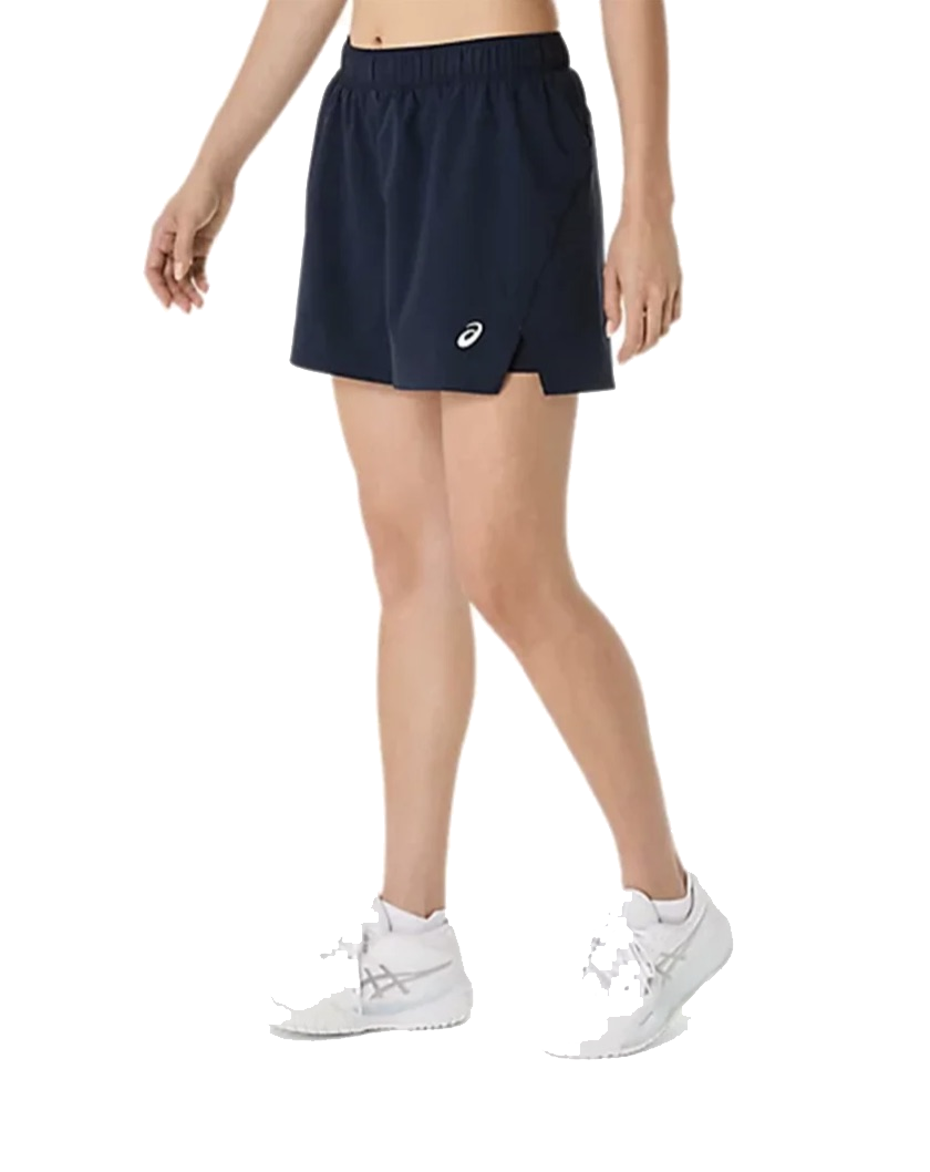 Pantaloncini Court 2-N-1 da donna blu scuro