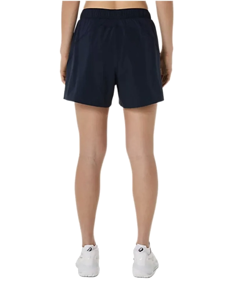 Pantaloncini Court 2-N-1 da donna blu scuro