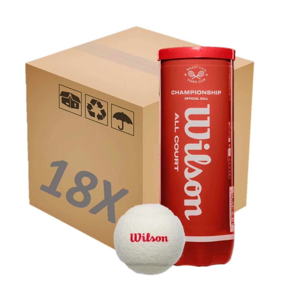 Championship Legacy Tennis Balls White 18x 3-Ball Can