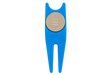 GrooveFix GreenFix Divot Tool Light Blue