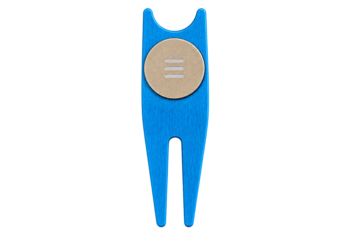 GrooveFix GreenFix Divot Tool Light Blue