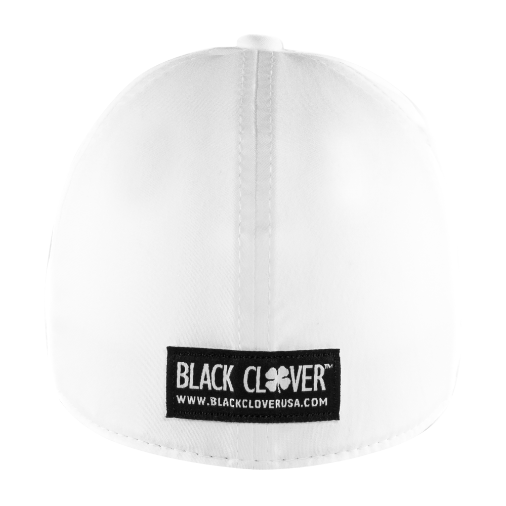 Junior Fitted Cap Weiss/Schwarz
