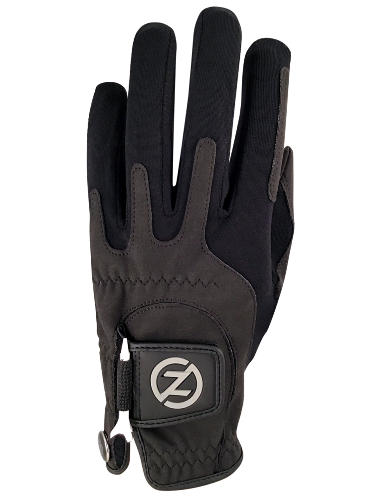 Zero Friction Compression-Fit Golfhandschuh Herren Schwarz Links (Für Rechtshänder)