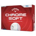 Chrome Soft (2026) Triple Track DZ White Golf Balls