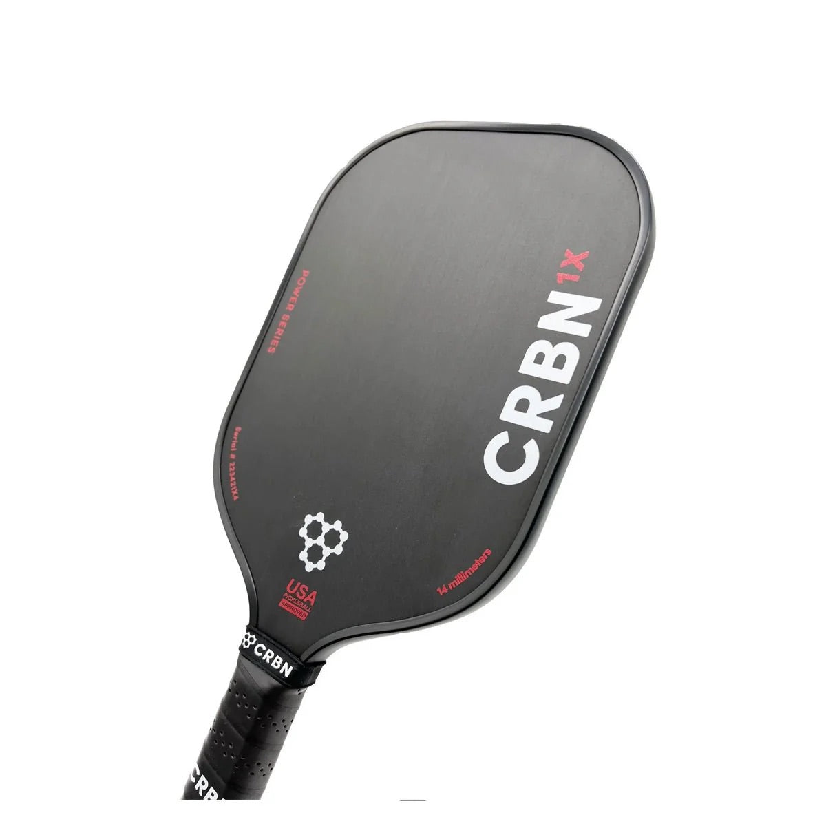 CRBN-1X Series Carbon Fiber (extended) Pickleball Paddle