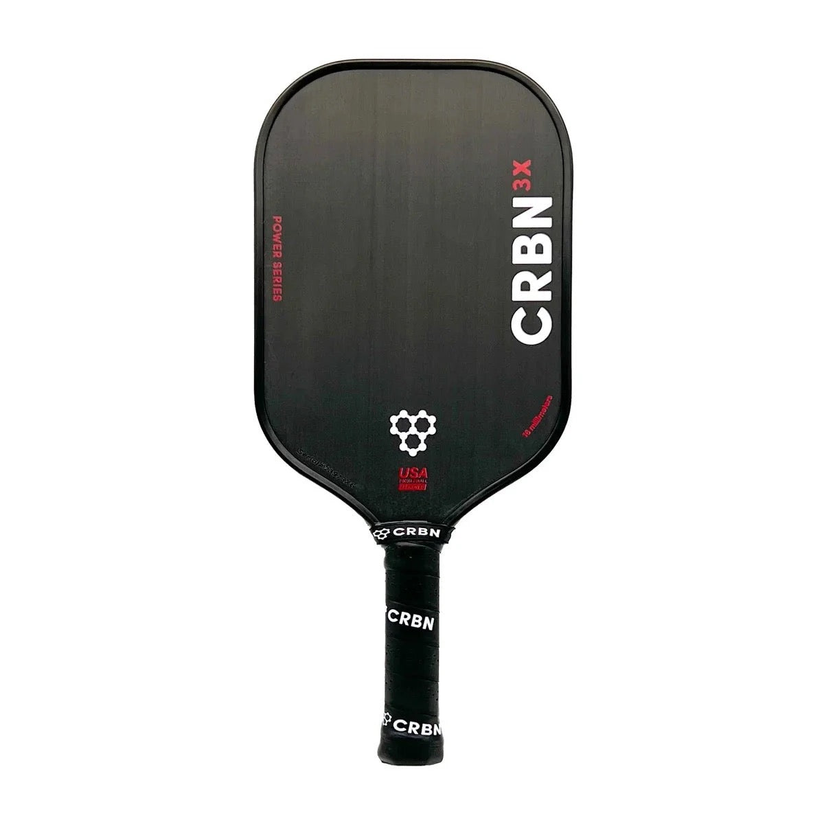 CRBN-3X Series Carbon Fiber (Hybrid) Pickleball Paddle