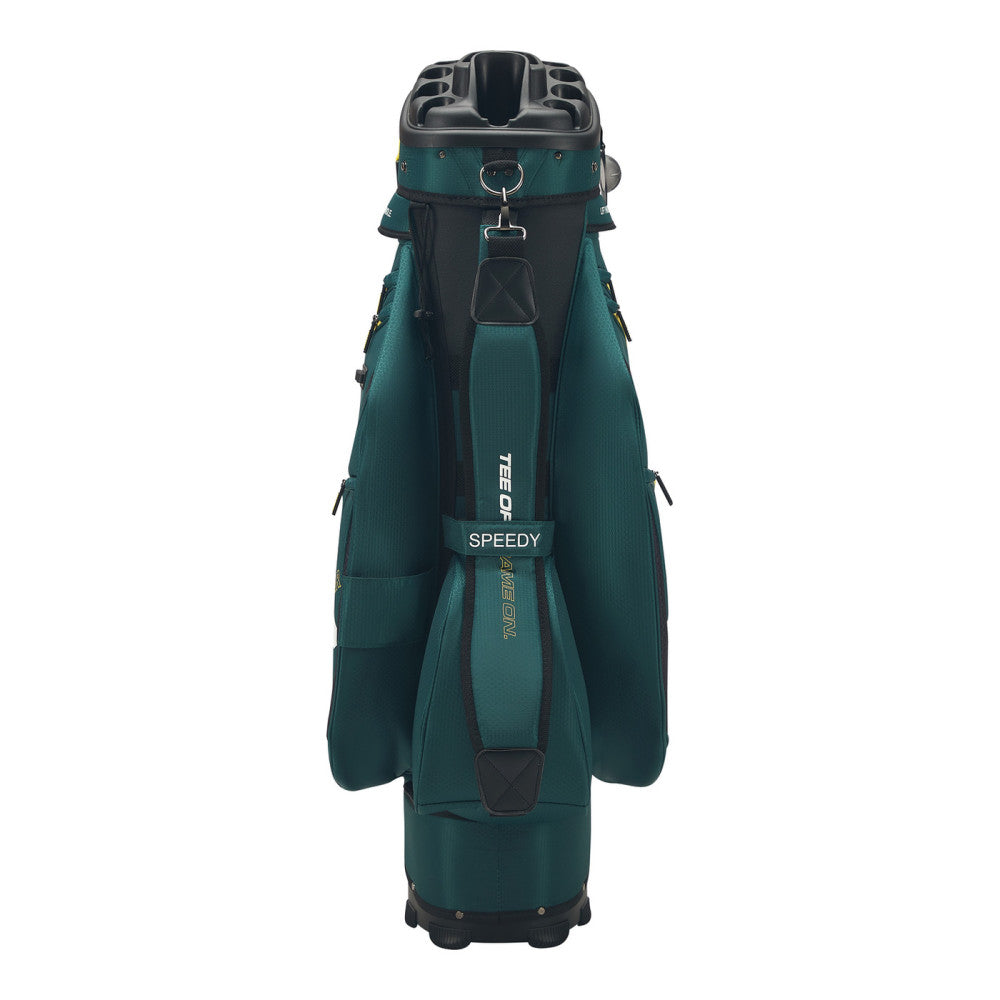 Speedy B. Q14 Cart Bag Green/Silver/Gold