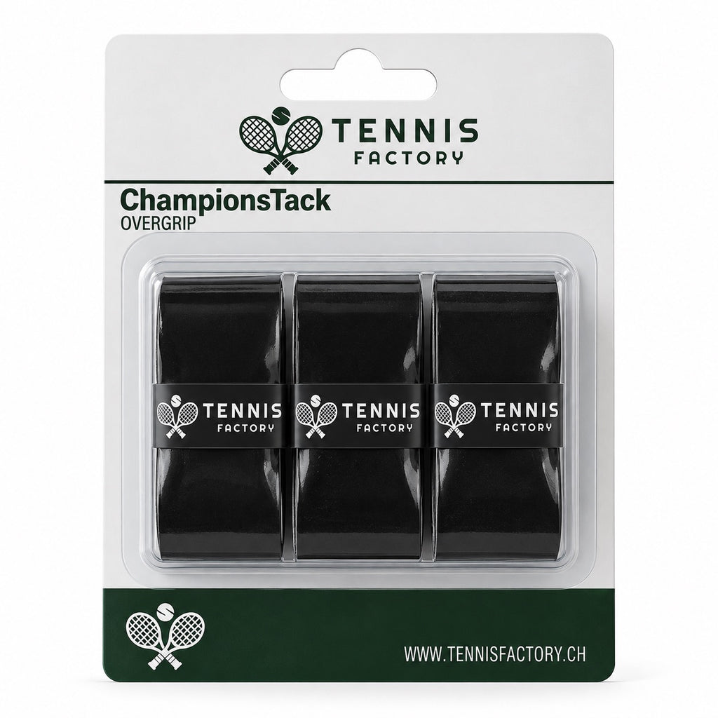 ChampionsTack Overgrip 3er Pack Schwarz