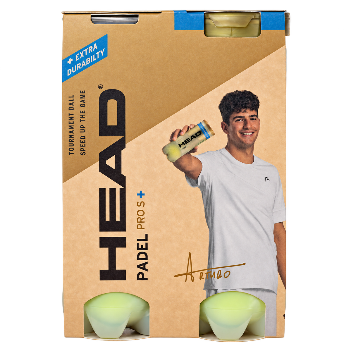Pro S+ Padelbälle 3er Dose Doppelpack