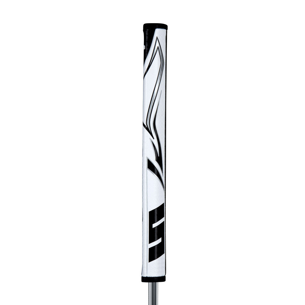 Grip de putter Zenergy Flatso 1.0 blanc/noir