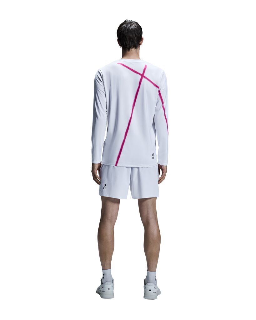 Court Long-T da uomo bianco