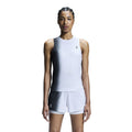 Court Tank Women White/Black