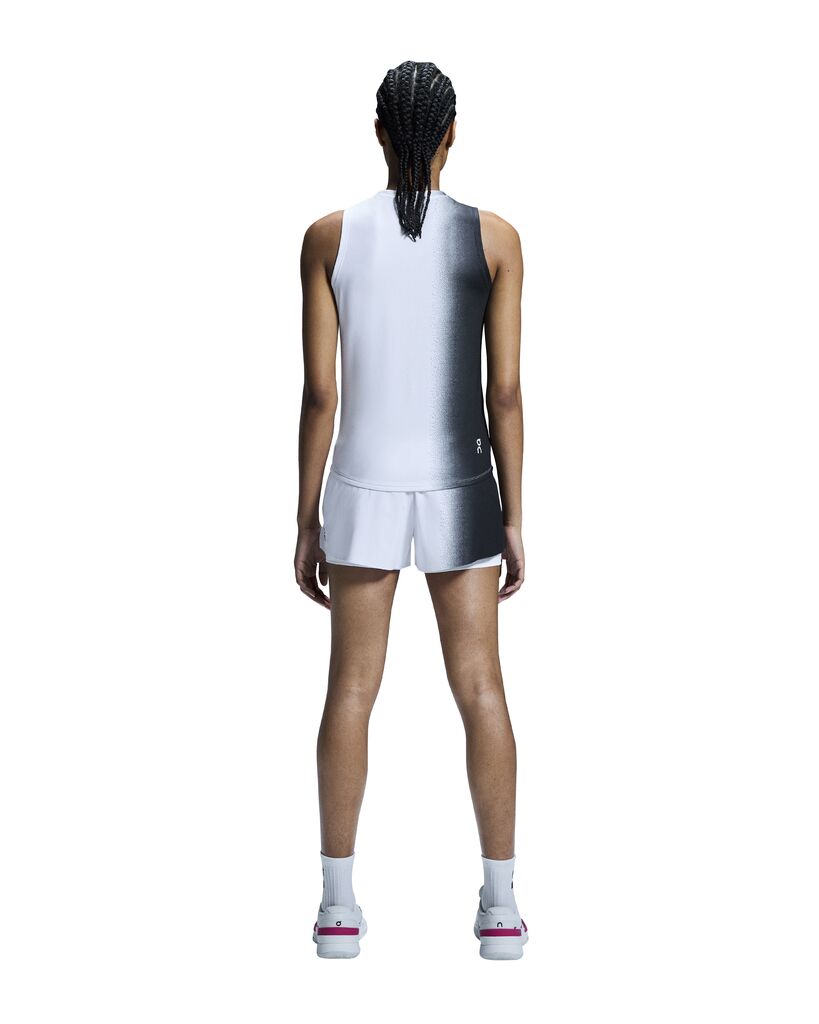 Court Tank Women White/Black