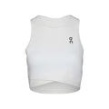Court Crop Top Women White