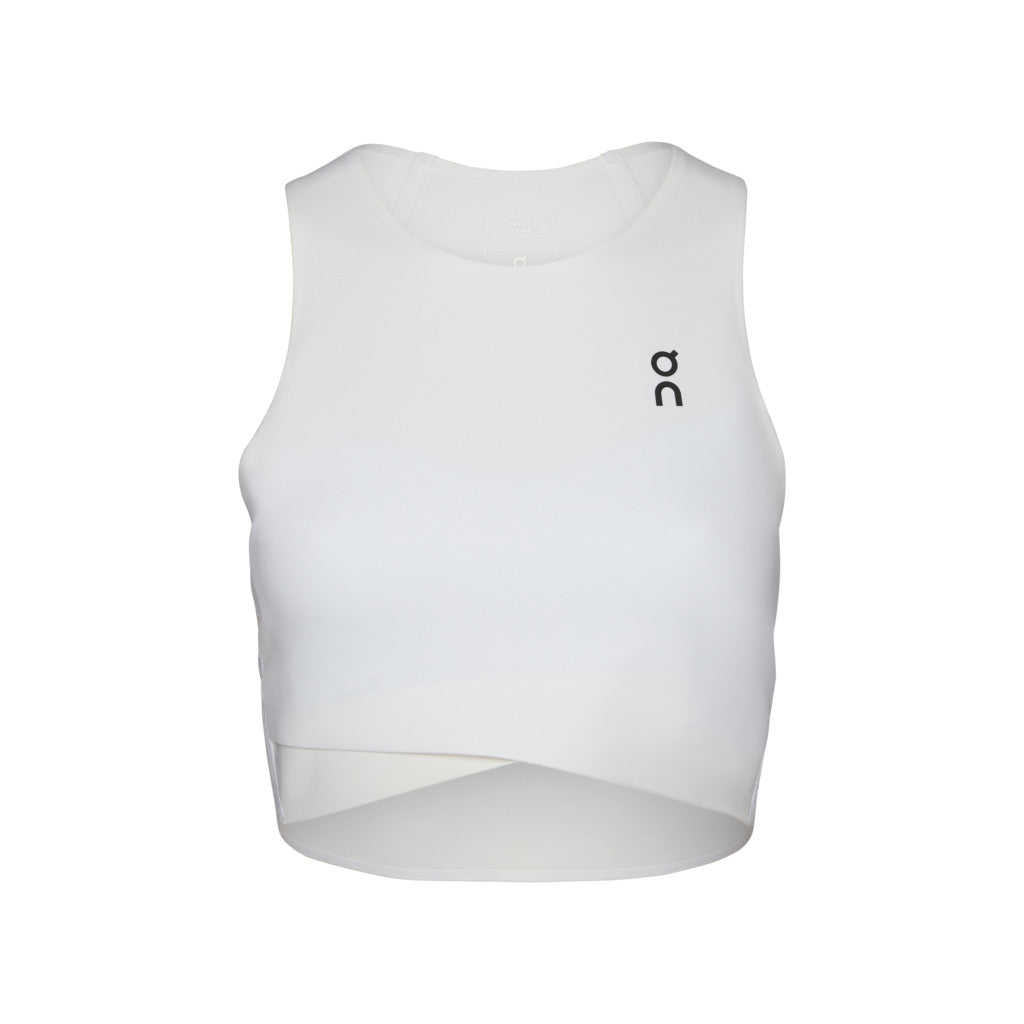 Court Crop Top Femme Blanc