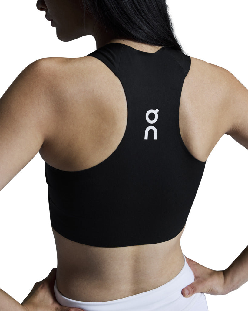 Court Crop Top Femme Noir
