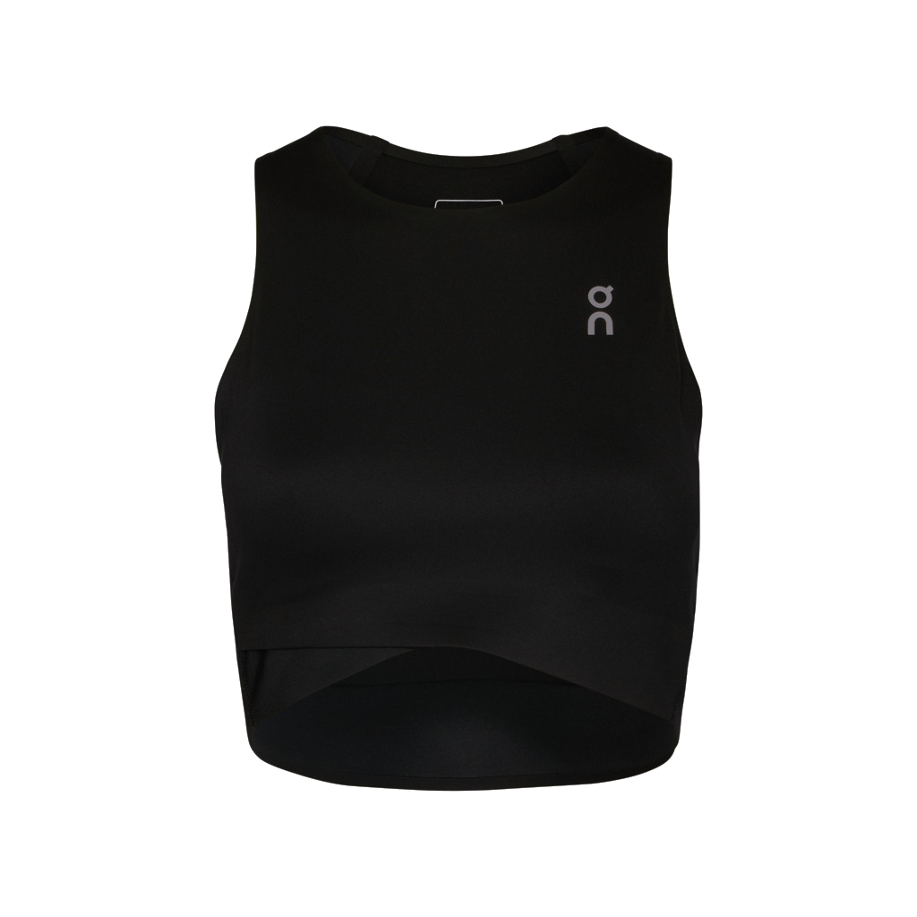Court Crop Top Femme Noir