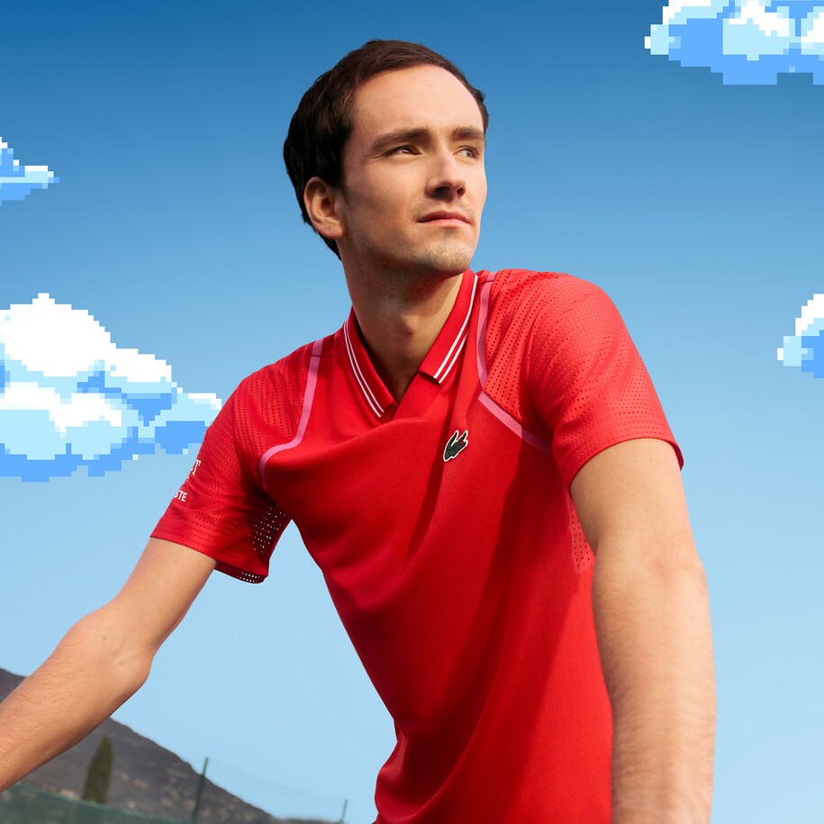 Polo LACOSTE TENNIS x Daniil Medvedev homme