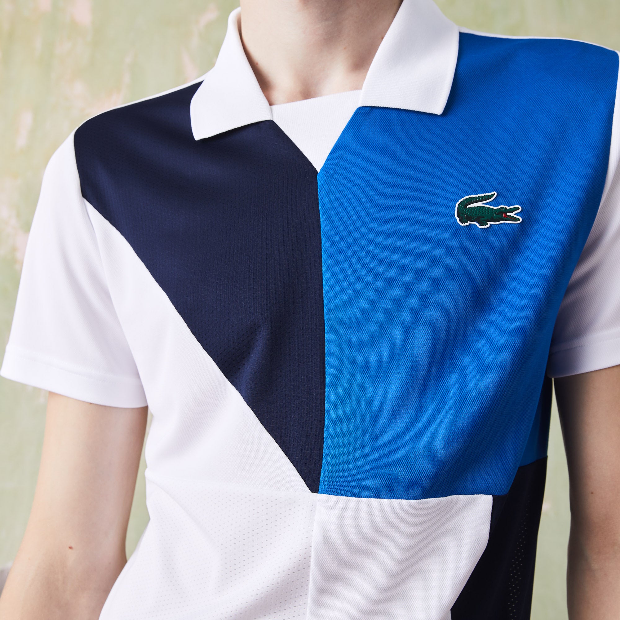 LACOSTE SPORT Tennis-Poloshirt aus ultra-Dry Piqué mit Colourblock Herren