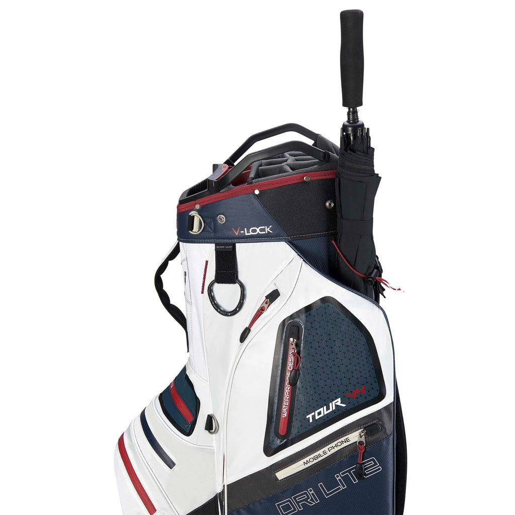 Dri Lite V-4 Organizer Cart Bag Navy