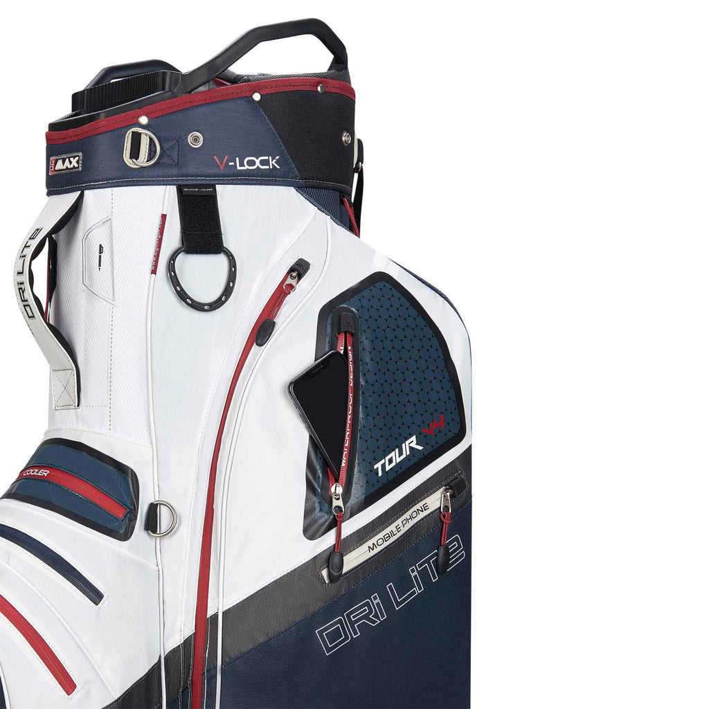 Dri Lite V-4 Organizer Cart Bag Navy