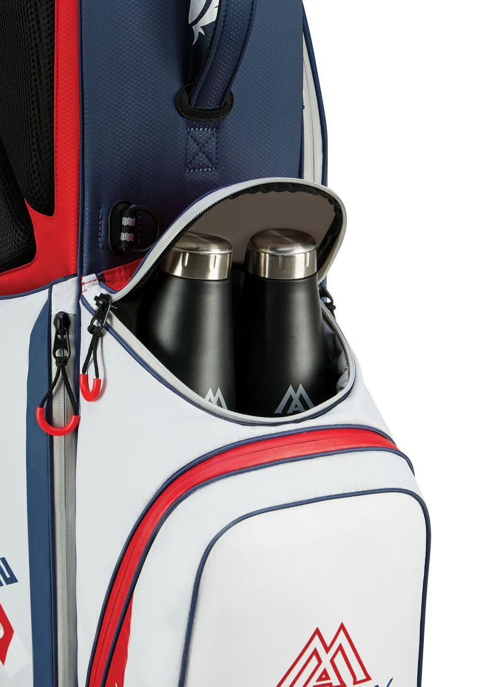 Dri Lite Feather 2 Stand Bag Red/Blue/White