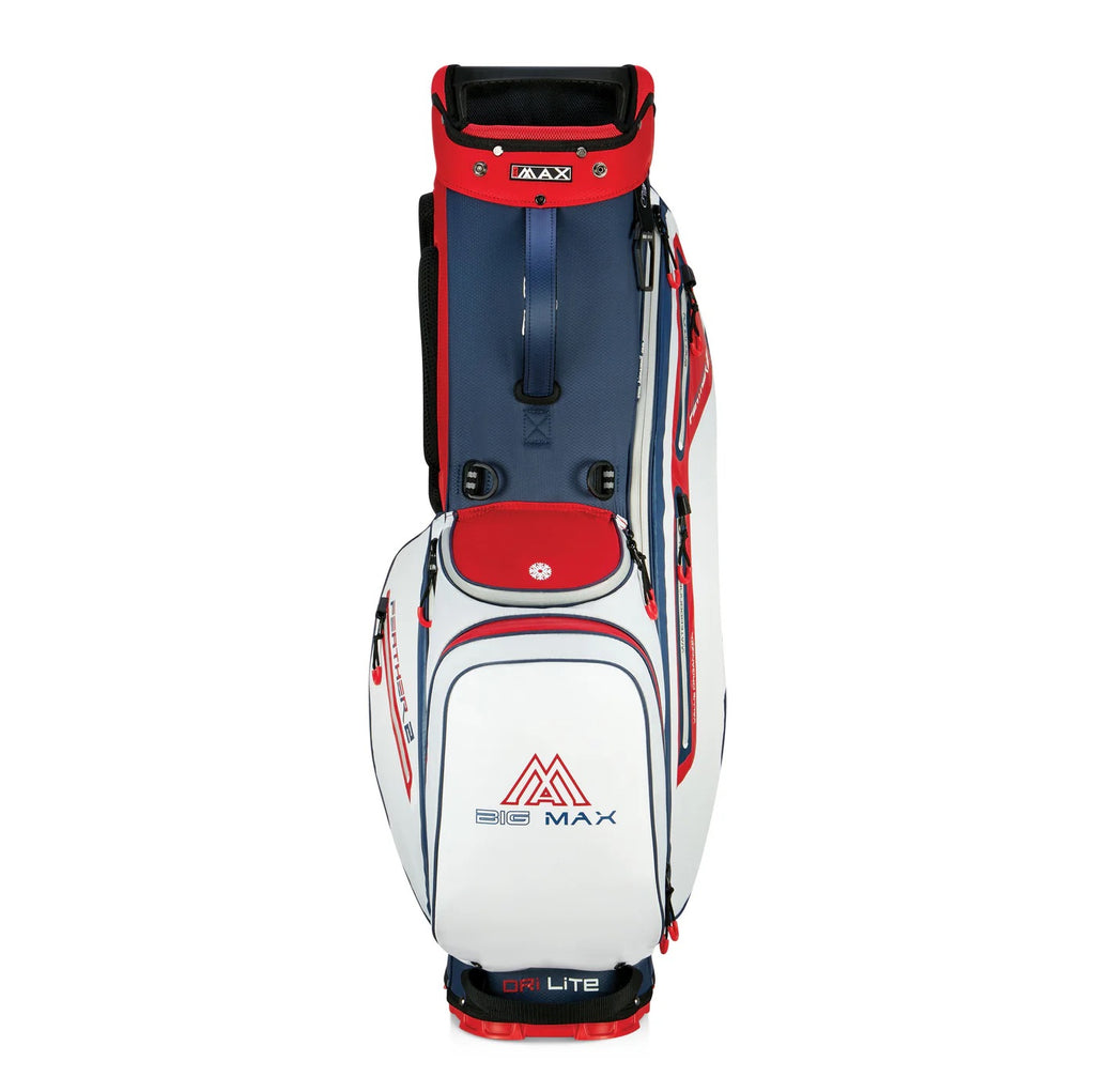 Dri Lite Feather 2 Stand Bag Red/Blue/White