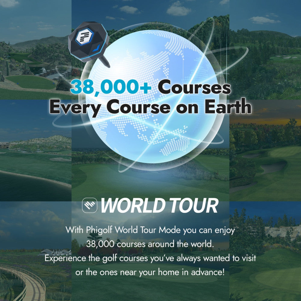 2 Flex Golfsimulator für Zuhause und unterwegs