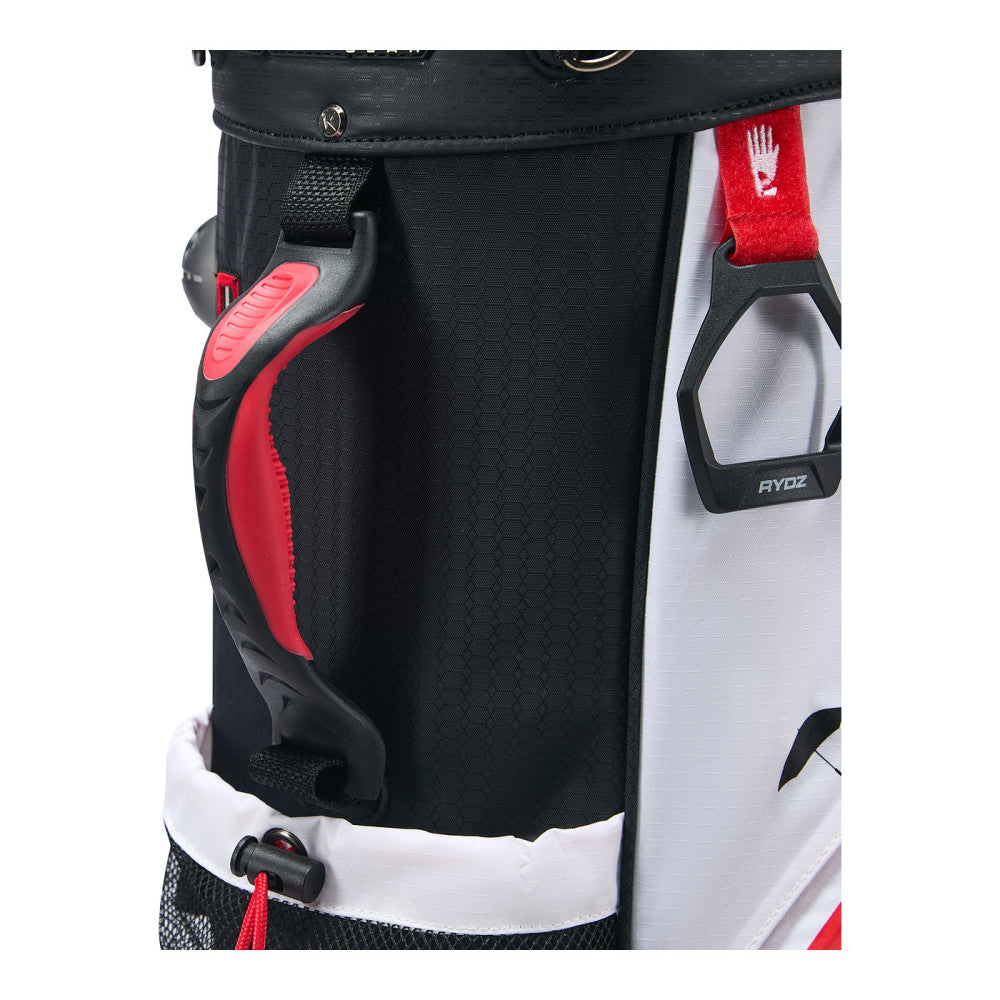 Clipsb 14 Way Waterproof Stand Bag Black/White/Red