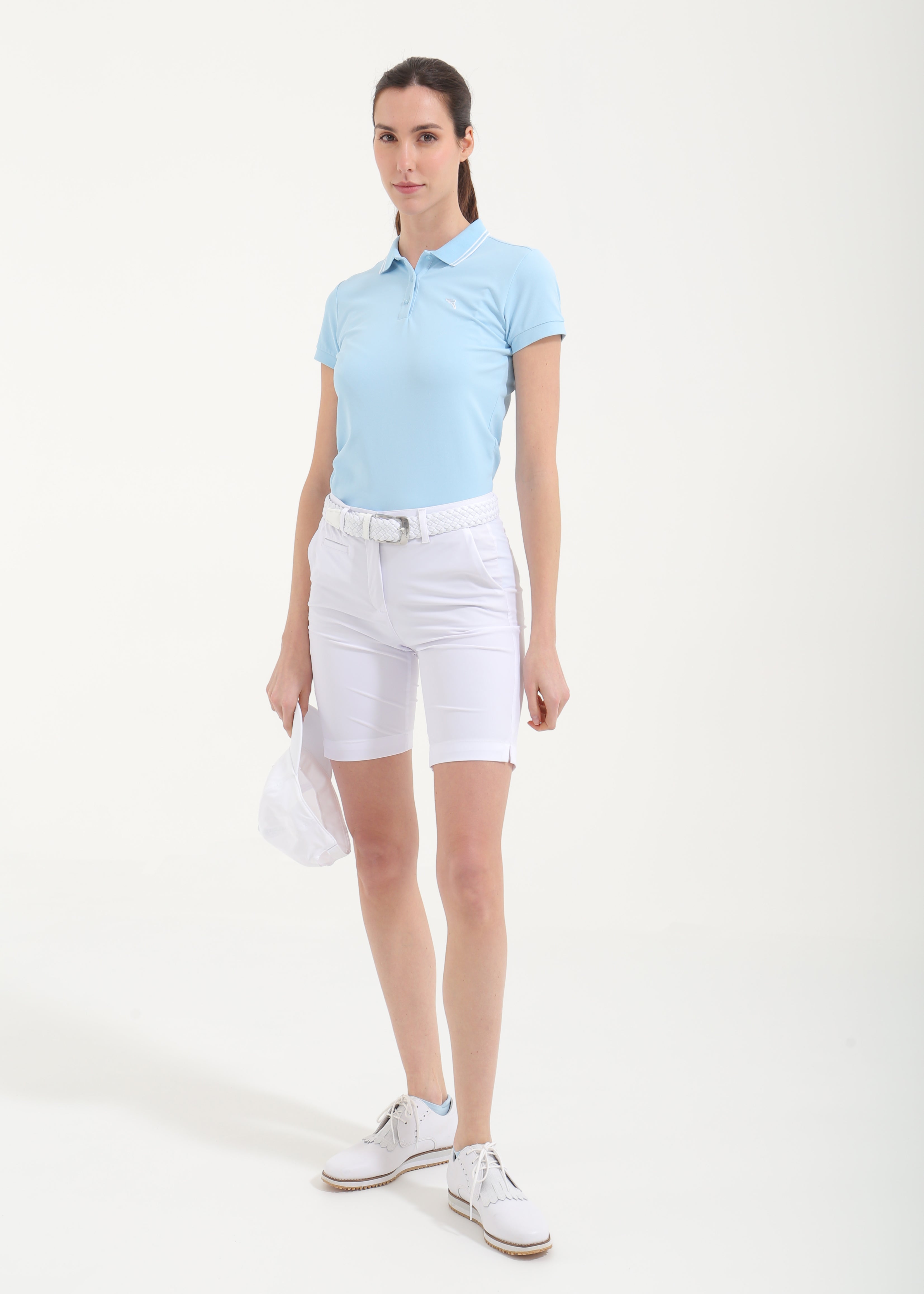 Generosa Bermuda Damen Weiss