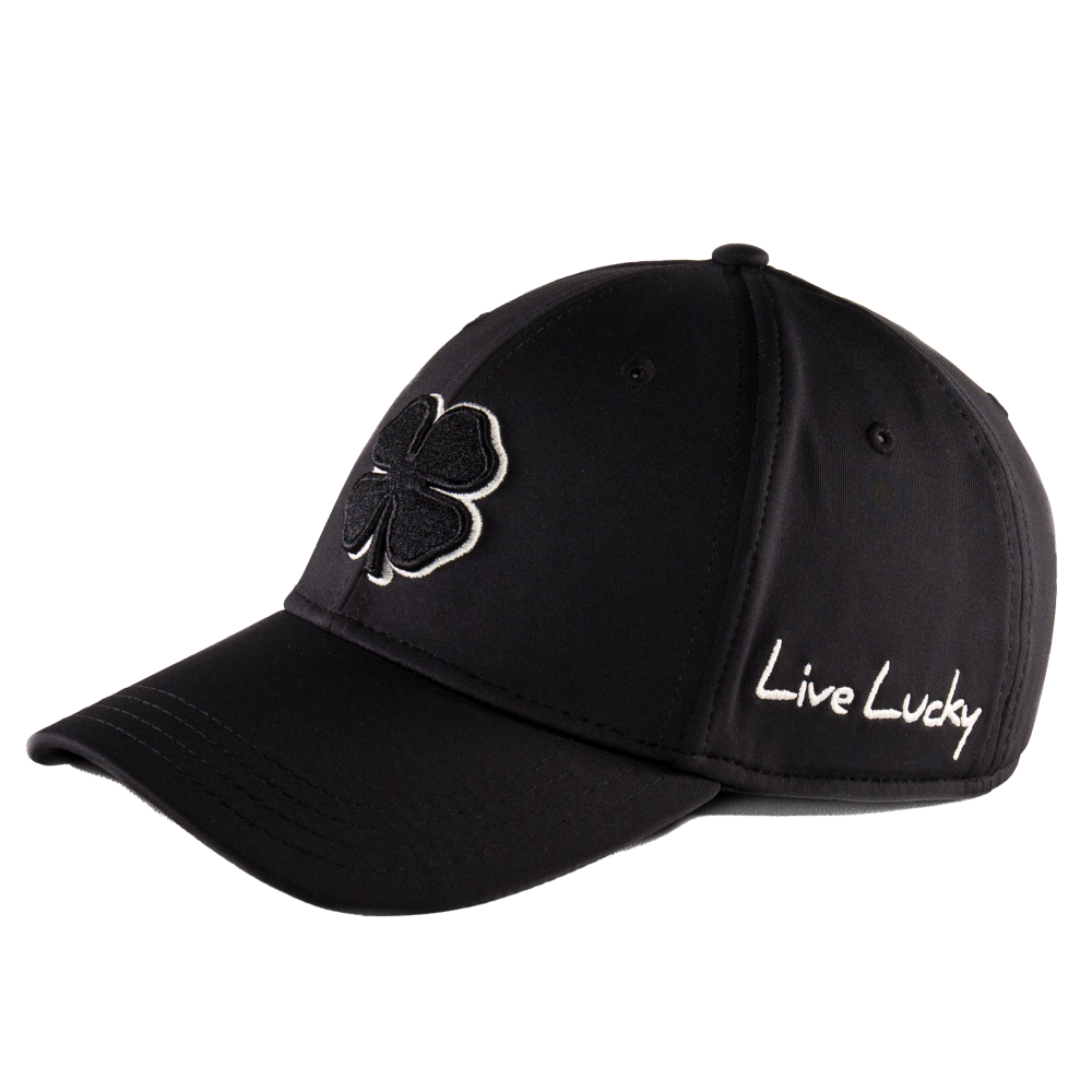 Junior Fitted Cap Schwarz/Weiss