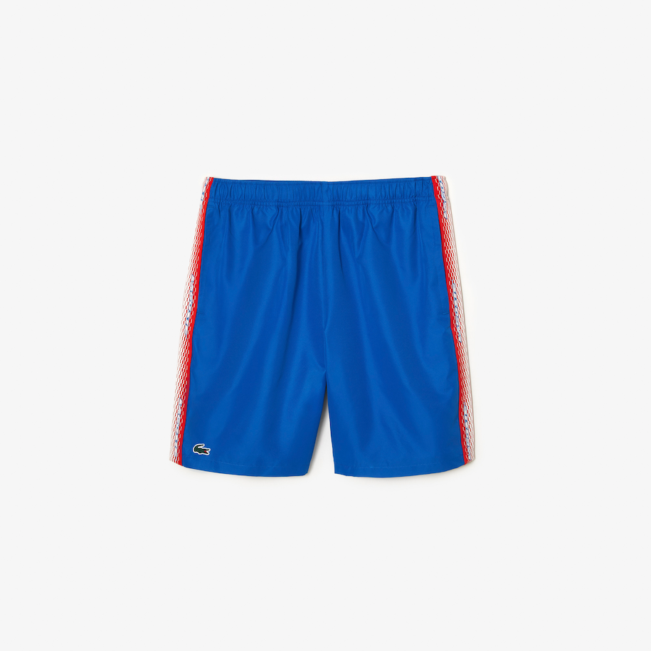 Men's LACOSTE TENNIS shorts made from recycled polyester