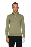 Kian Zipped Sweater Men Green