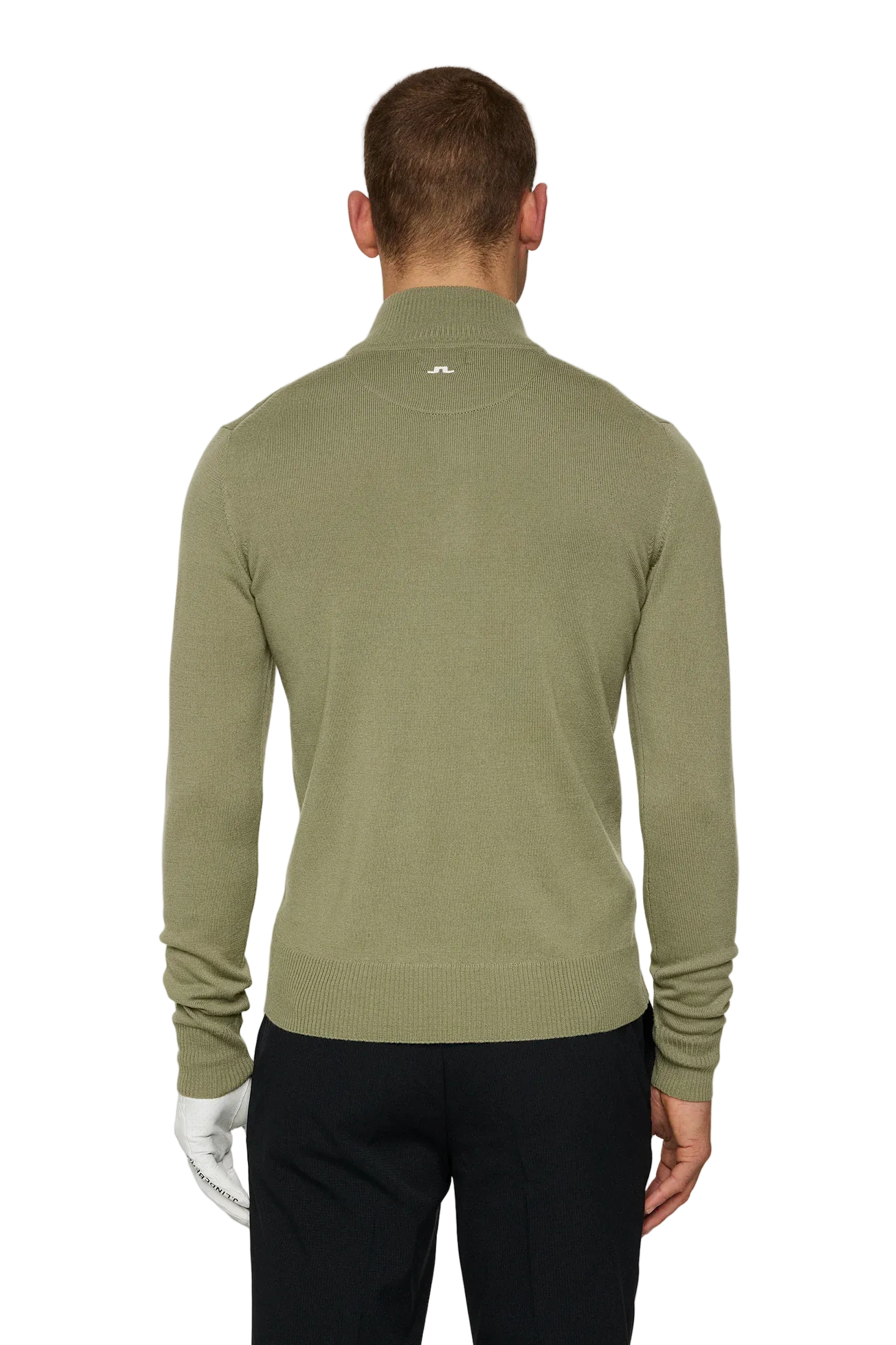 Kian Zipped Sweater Herren Grün