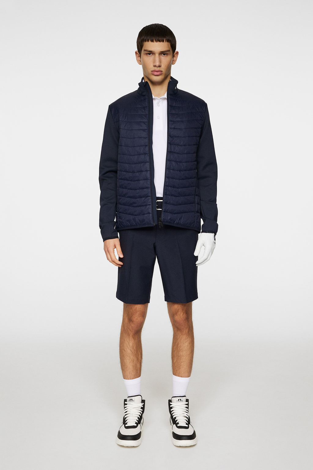 Holden Quilted Hybrid Jacket Men's Navy