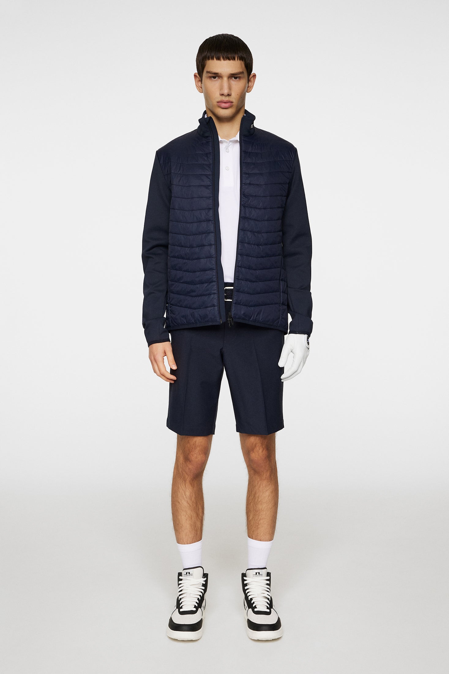 Holden Quilt Hyprid Jacke Herren Navy