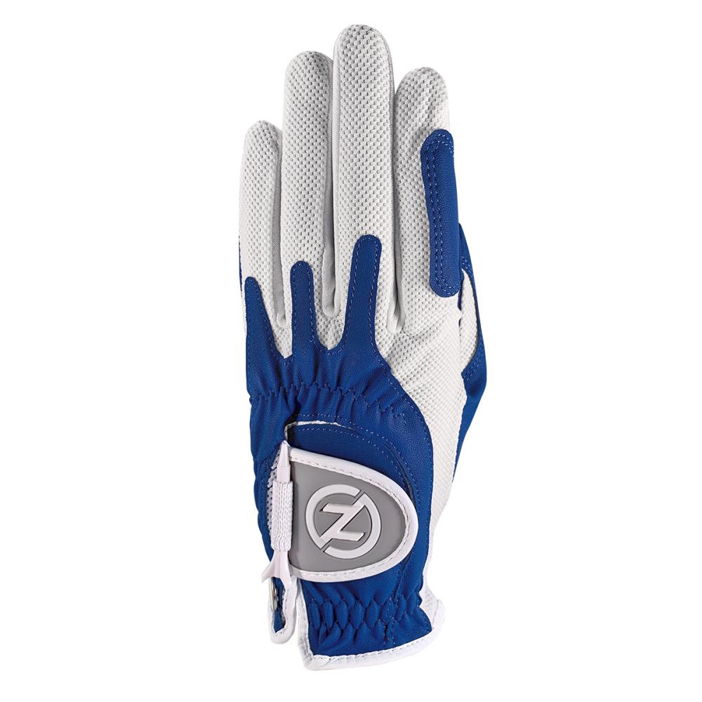 Gant de golf Zero Friction Compression-Fit femme bleu main gauche (pour droitiers)
