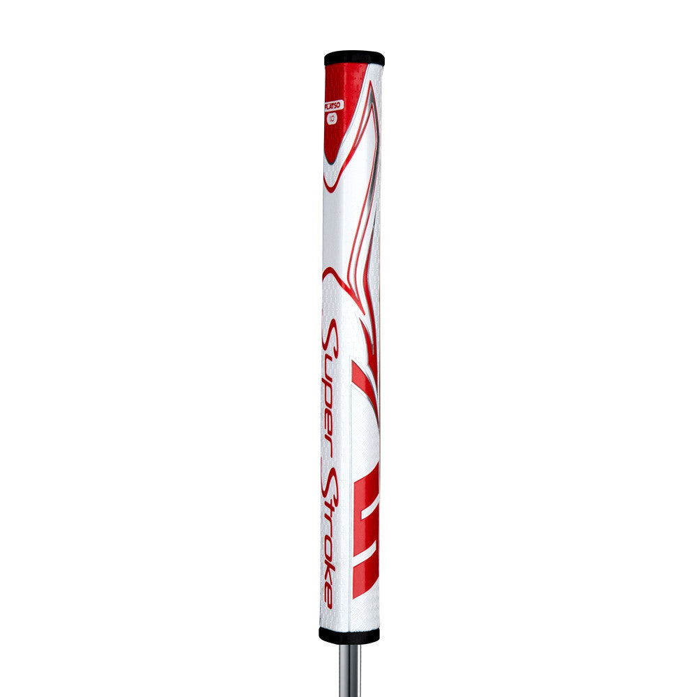 Grip de putter Zenergy Flatso 1.0 blanc-rouge