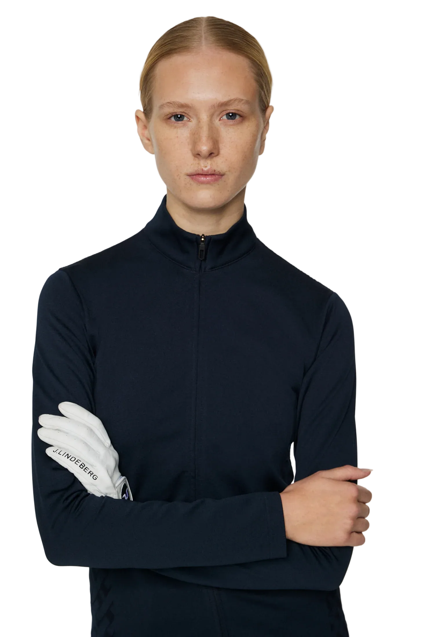Nancy Seamless Mid Layer Damen Navy