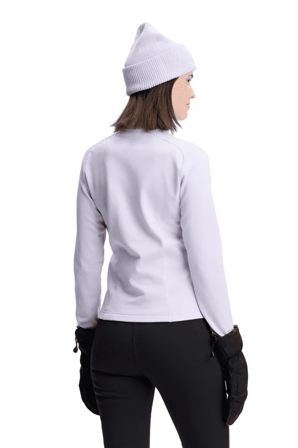 Selena Full Zip Mid Layer Damen Purple Heather