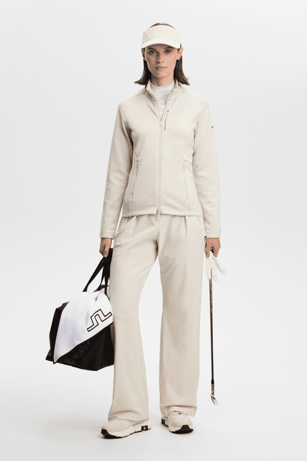Selena Full Zip Mid Layer Damen Moonbeam