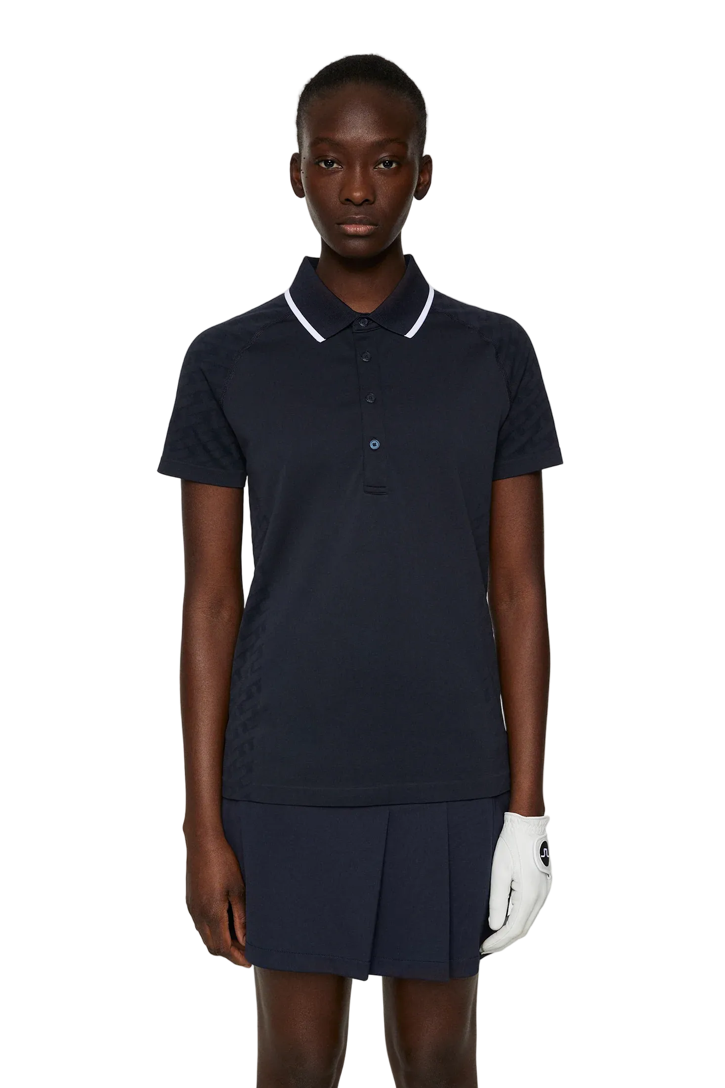 Baily Seamless Polo Damen Navy