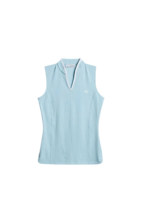 Haut sans manches Mila pour femme, bleu