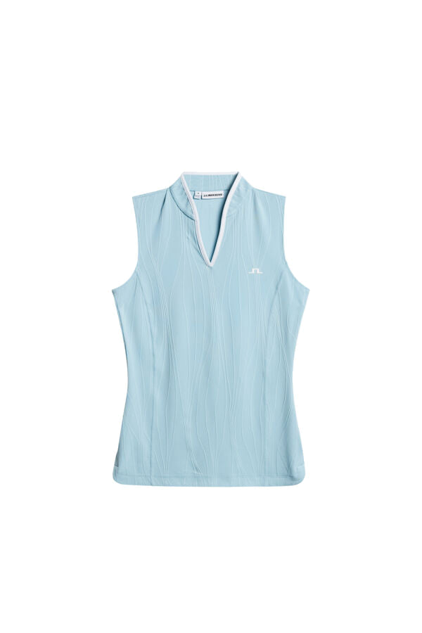 Mila Sleeveless Top Women Blue