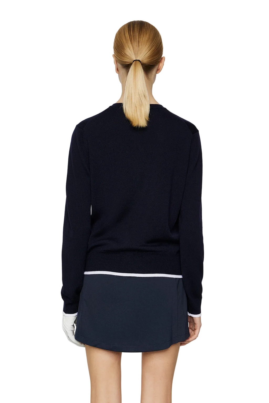 Cardigan lavorato a maglia Joanna da donna blu scuro