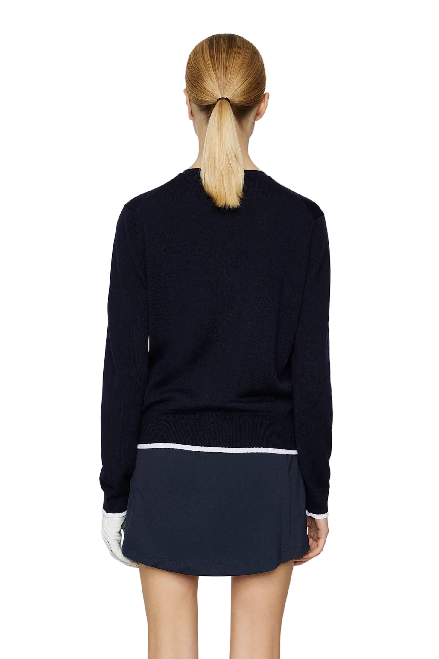 Joanna Knitted Cardigan Damen Navy