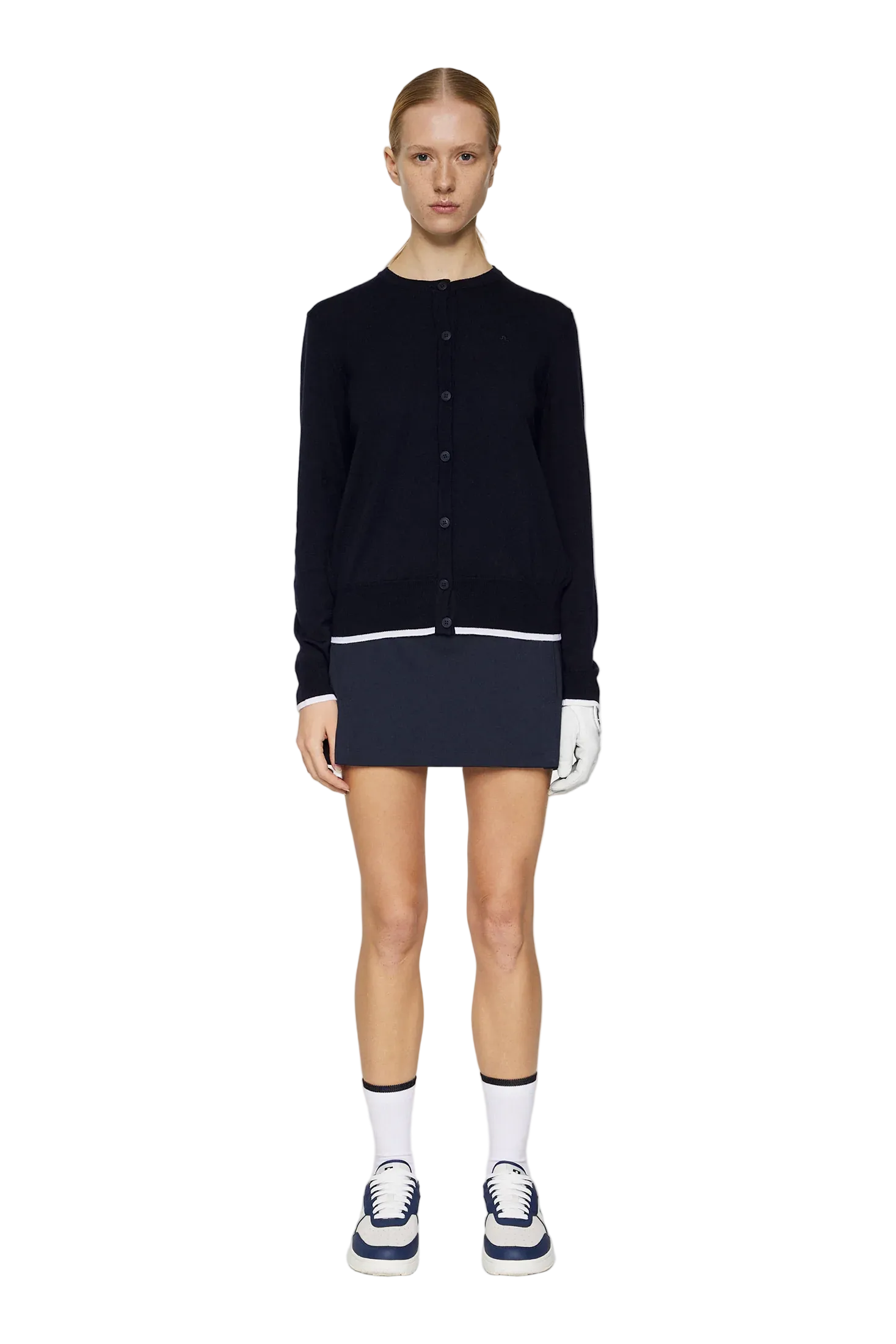 Joanna Knitted Cardigan Damen Navy