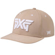 Structured Low Crown Snapback Cap Sand