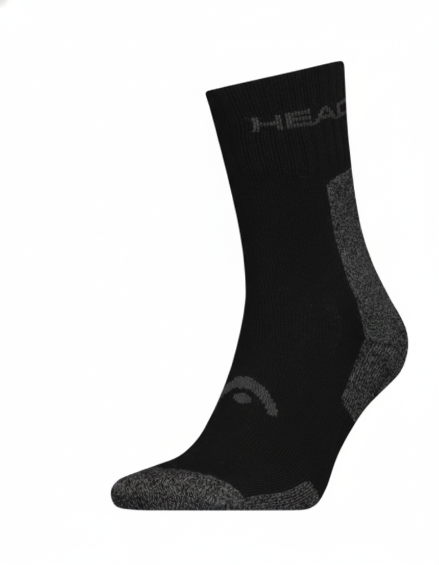 Performance Crew Tennis Socken 1er Pack Schwarz