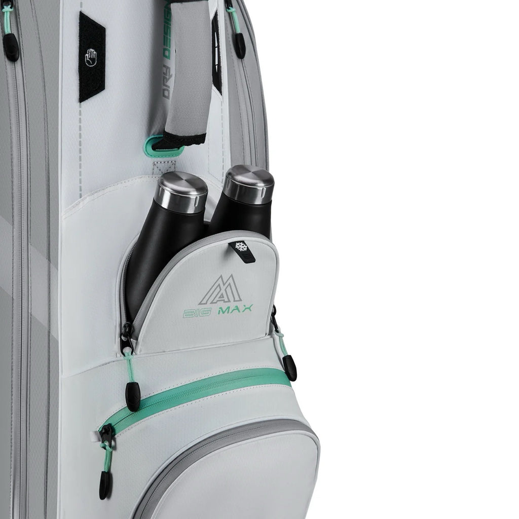 Dri Lite Sport 3 Cart Bag Grey/White/Mint